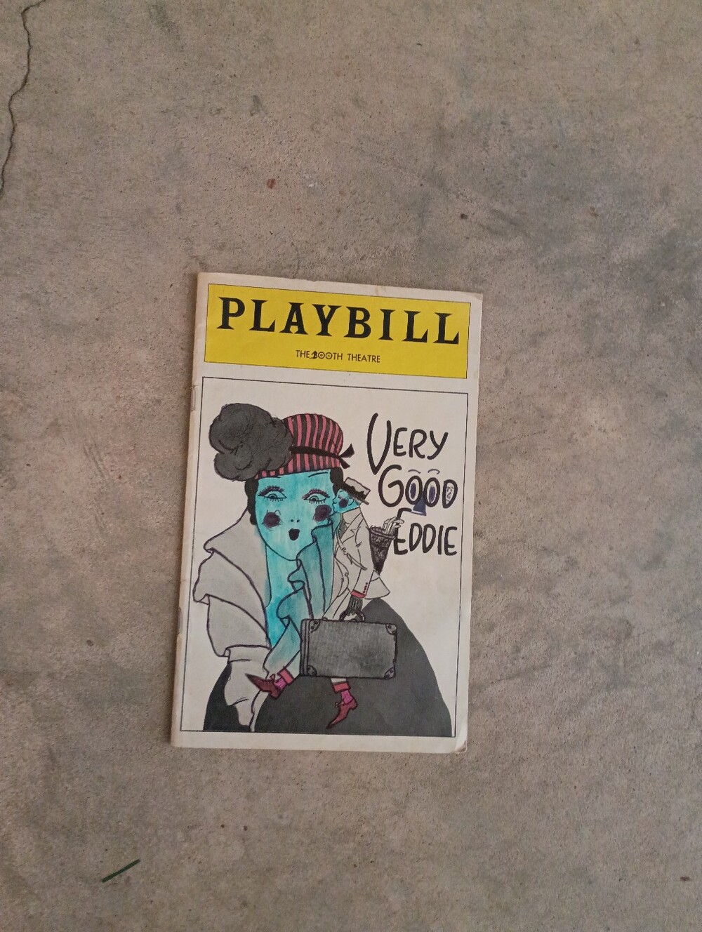 Playbill Magazine From The Booth Theatre